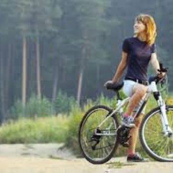 SIENTO PLACER AL ANDAR EN BICICLETA